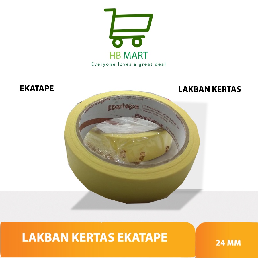 

LAKBAN KERTAS EKATAPE 24 MM X 20 M