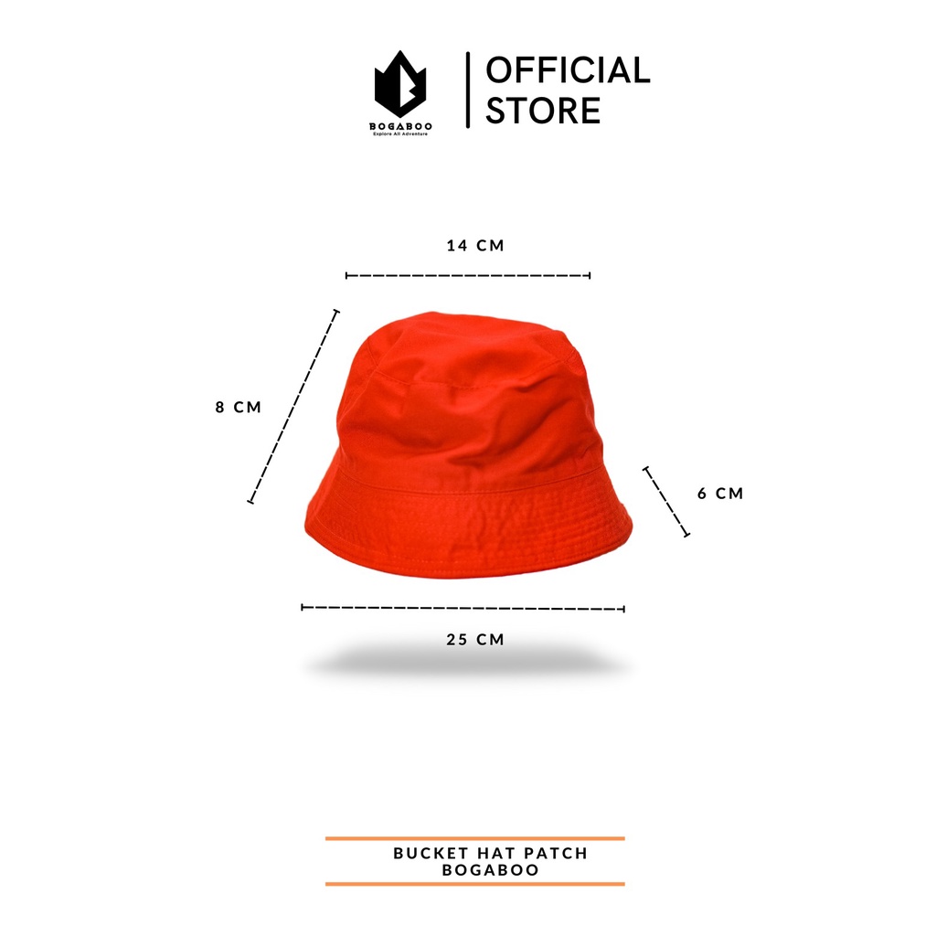 Topi bucket hat - TOPI RIMBA POLOS - Topi Rimba Outdoor - Topi Rimba Outdoor