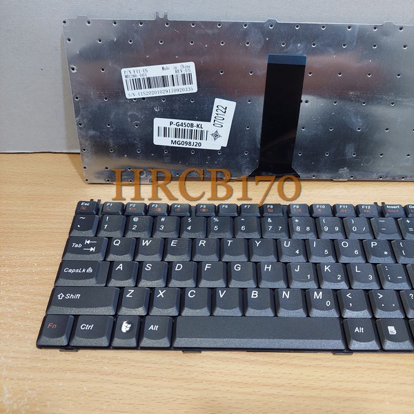 Keyboard Laptop Lenovo G450 G420 G430 G530 N100 N200 - Hitam -HRCB