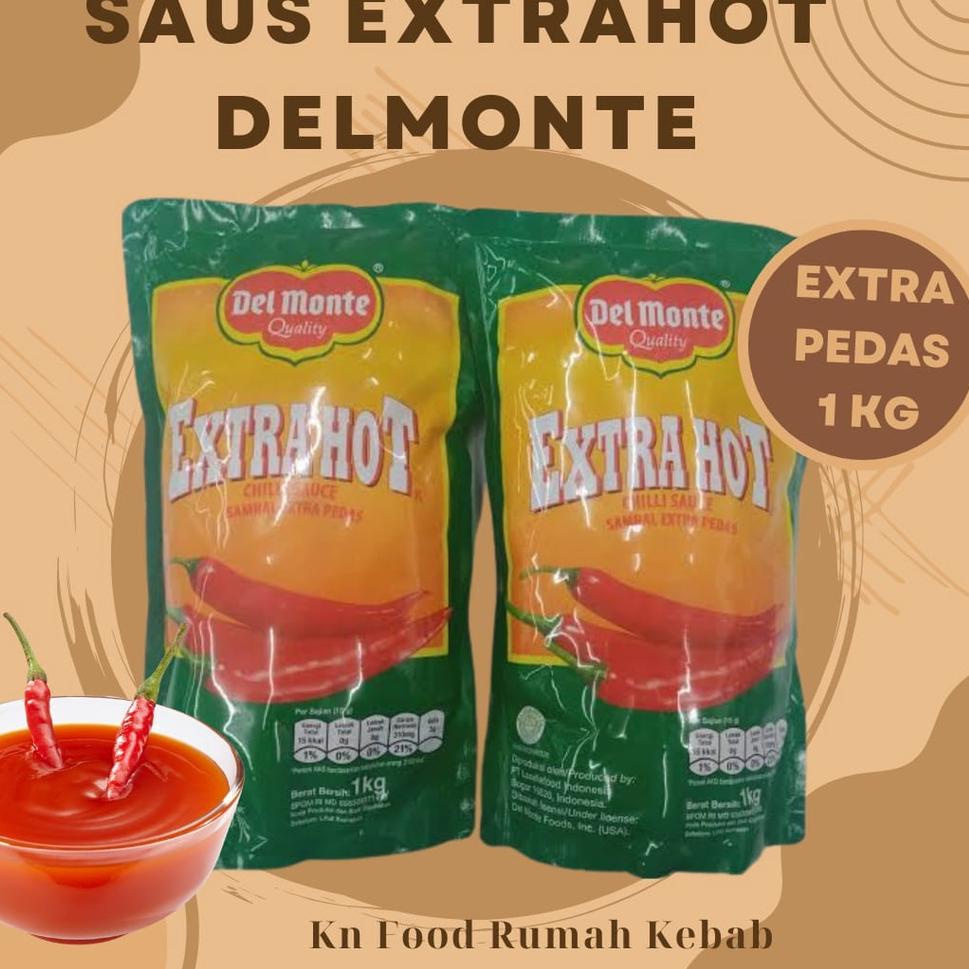 Flash Sale Saus Delmonte extra hot - Saus Sambal Delmonte Extra hot 1 kg