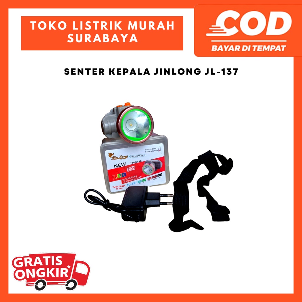 Senter kepala jinlong JL-137
