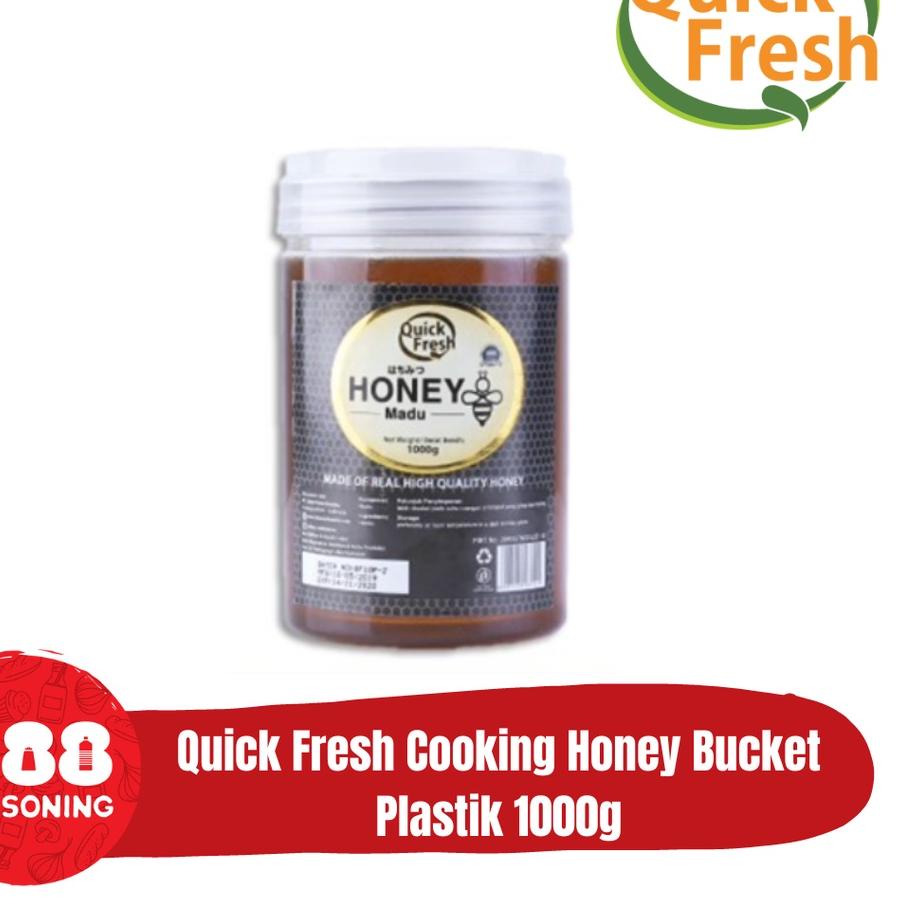 

❆ QUICK FRESH COOKING HONEY (Bucket Plastik) 1000g ℮