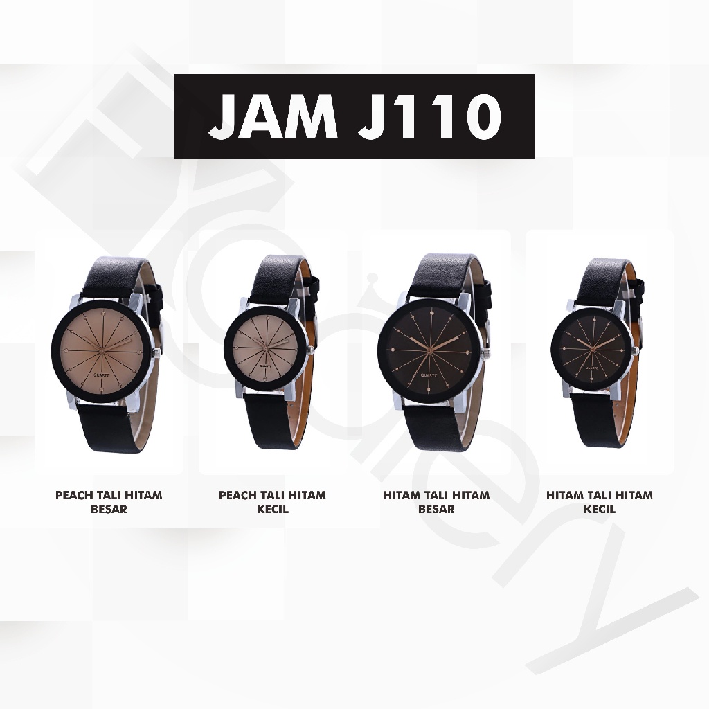 FYGALERY J110 Jam Tangan Couple Jam Analog Wanita Pasangan Fashion Kekinian