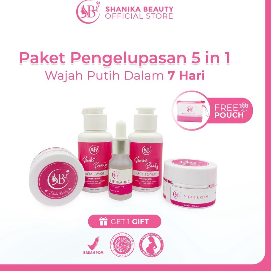 ❋ Shanika Beauty Paket Pengelupasan 100% Original / Cream  / Cream  /  / Paket Pemutih Dalam 7 Hari 