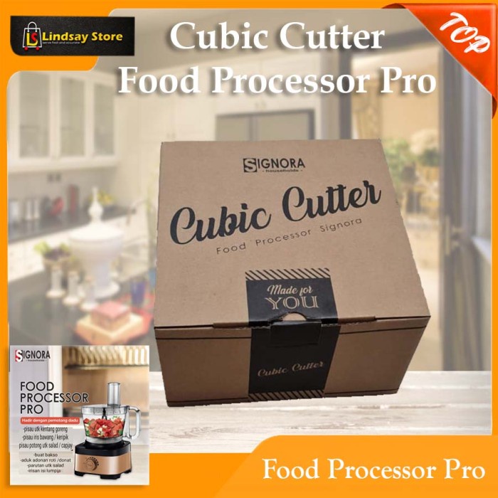 CUBIC CUTTER SIGNORA FOOD PROCESSOR PRO