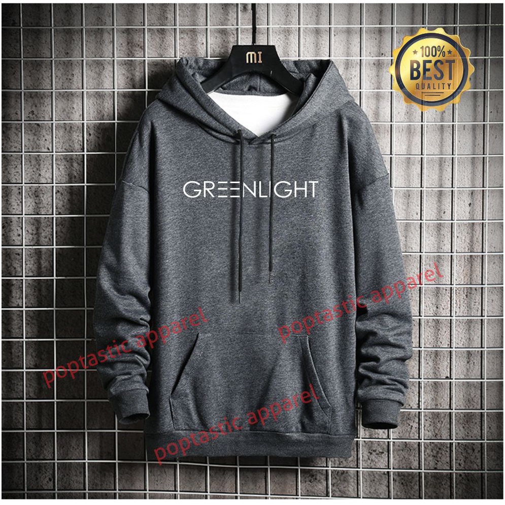 SWEATER HOODIE PRIA GREENLIGHT Bahan Fleece Tebal ADEM