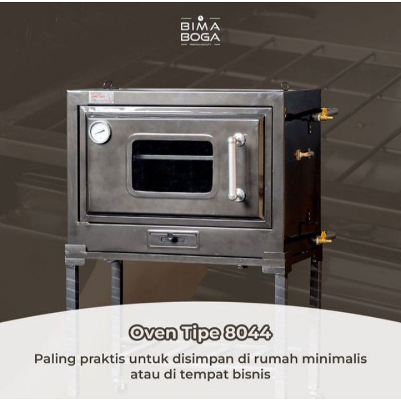 Bima boga oven gas type 8044