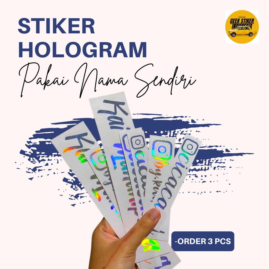 

Stiker Naga Hologram Logo IG/WA - Stiker Mahkota Hologram