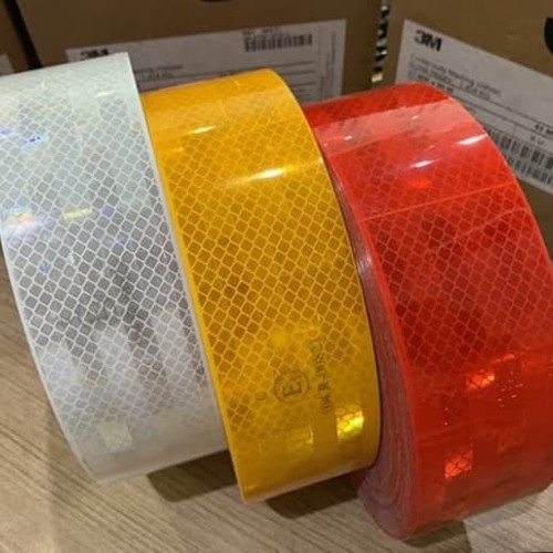 Stiker 3m uji kir dishub - Reflektif Pemantul Cahaya Multifungsi Warning Strip Tape 5x300 cm &amp; 5 X 100Cm - sticker Replektif Mobil Motor Sepeda Truk Reflective - skotlet reflektor pemantul cahaya