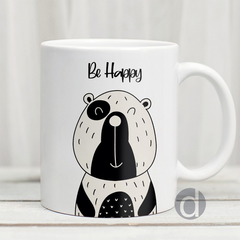 Mug Gelas Lucu Panda