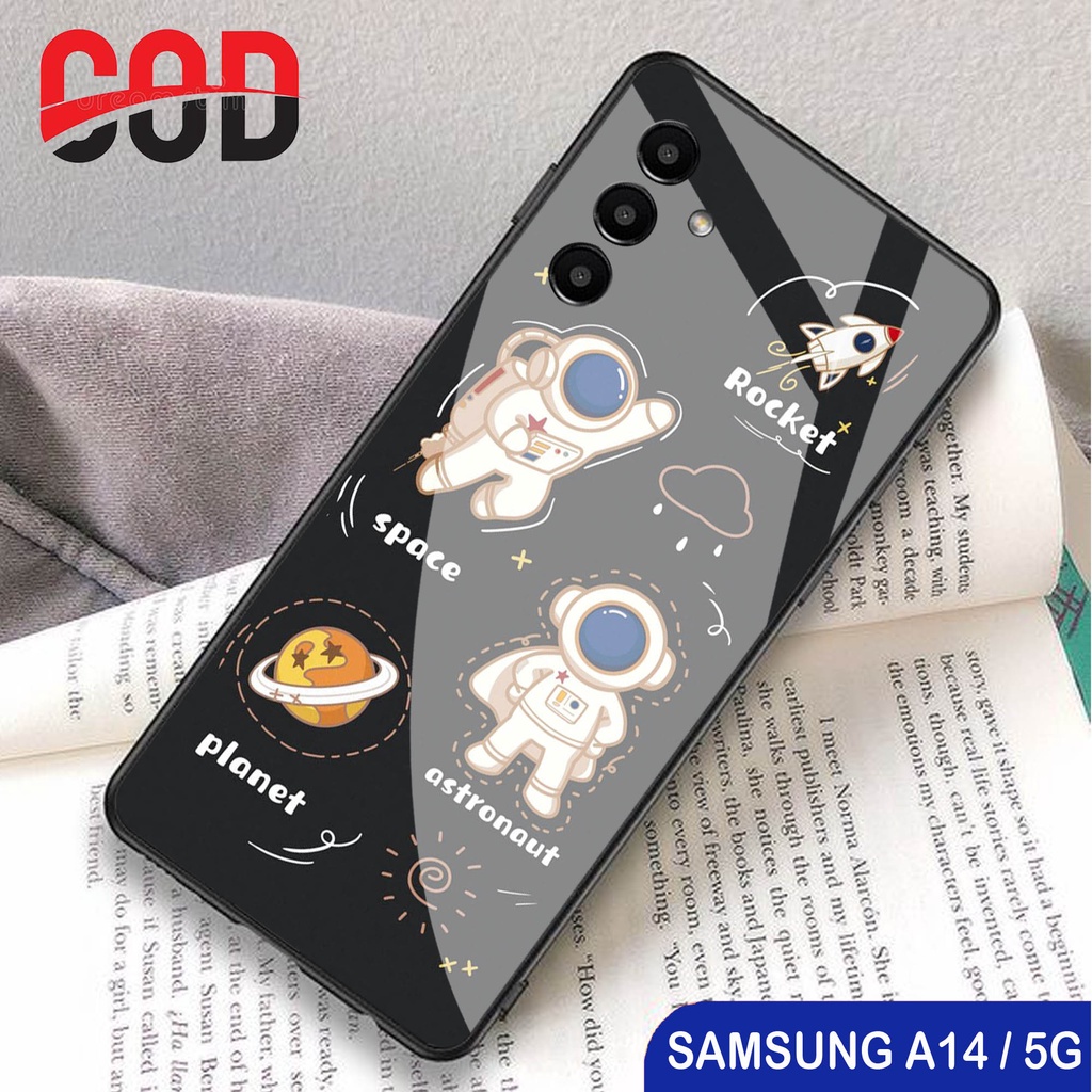 [A14] Case Hp Samsung A14 5G / Softcase Kaca Kilau Samsung A14 5G / Casing Handphone Samsung A14 5G 