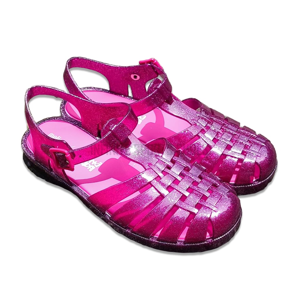 Melissa Possesion Gliter Ad Shoes Sepatu Sandal Karet Wanita