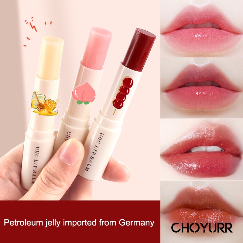 【COD】UHC Lip Balm Lasting Moisturizing Nourishing Anti-cracking Lipstik Berubah Warna Lip Care Deep Hydration Natural-CH