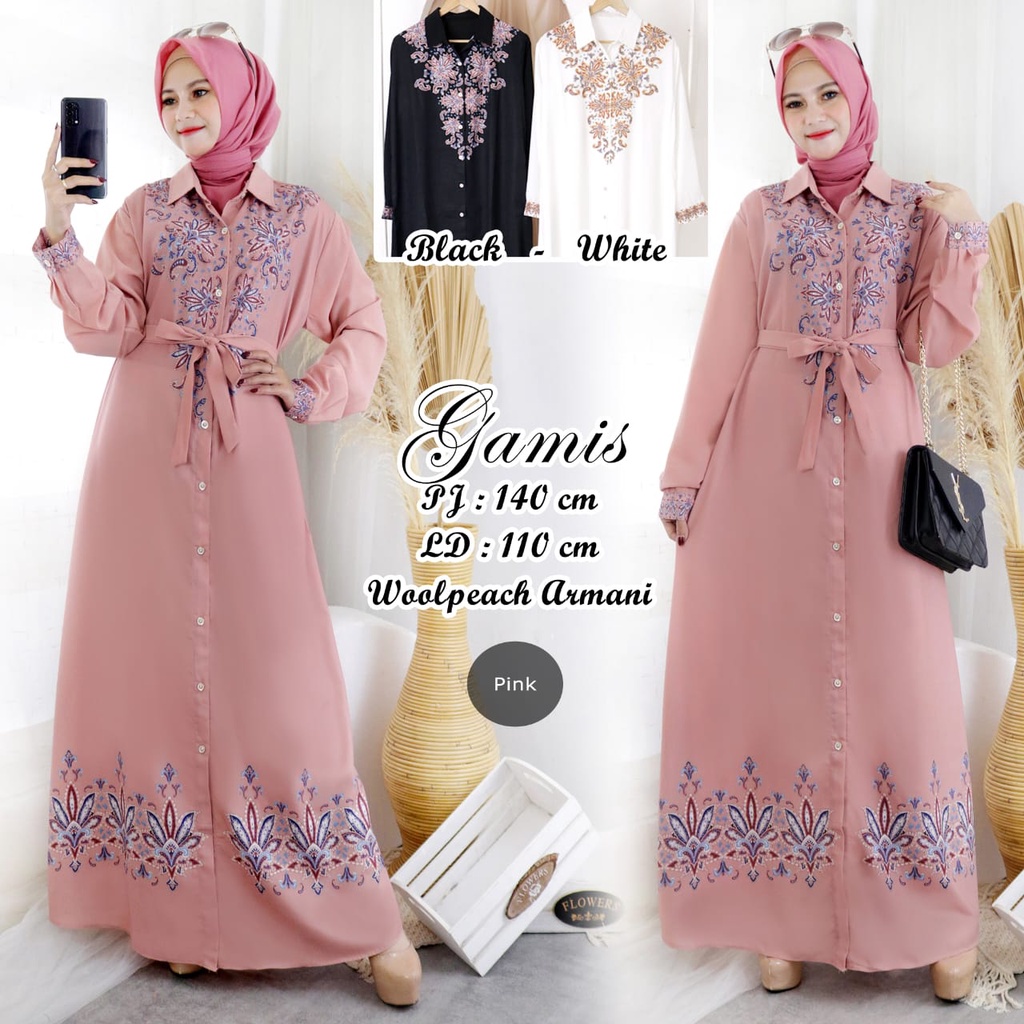 Dress Batik Import Luxury Premium Gamis #WG12