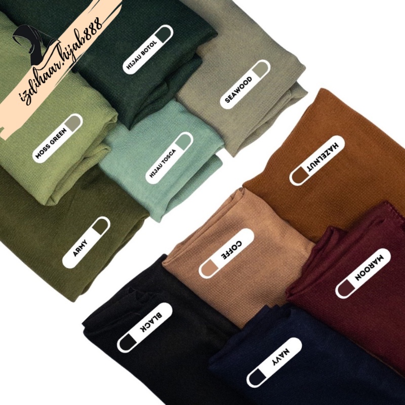 Hijab Bella Square Jilbab Segi Empat Polos 50 Warna Hijab Segi Empat Bella Square Premium | Kerudung Segi Empat Polos Anti Letoy Termurah