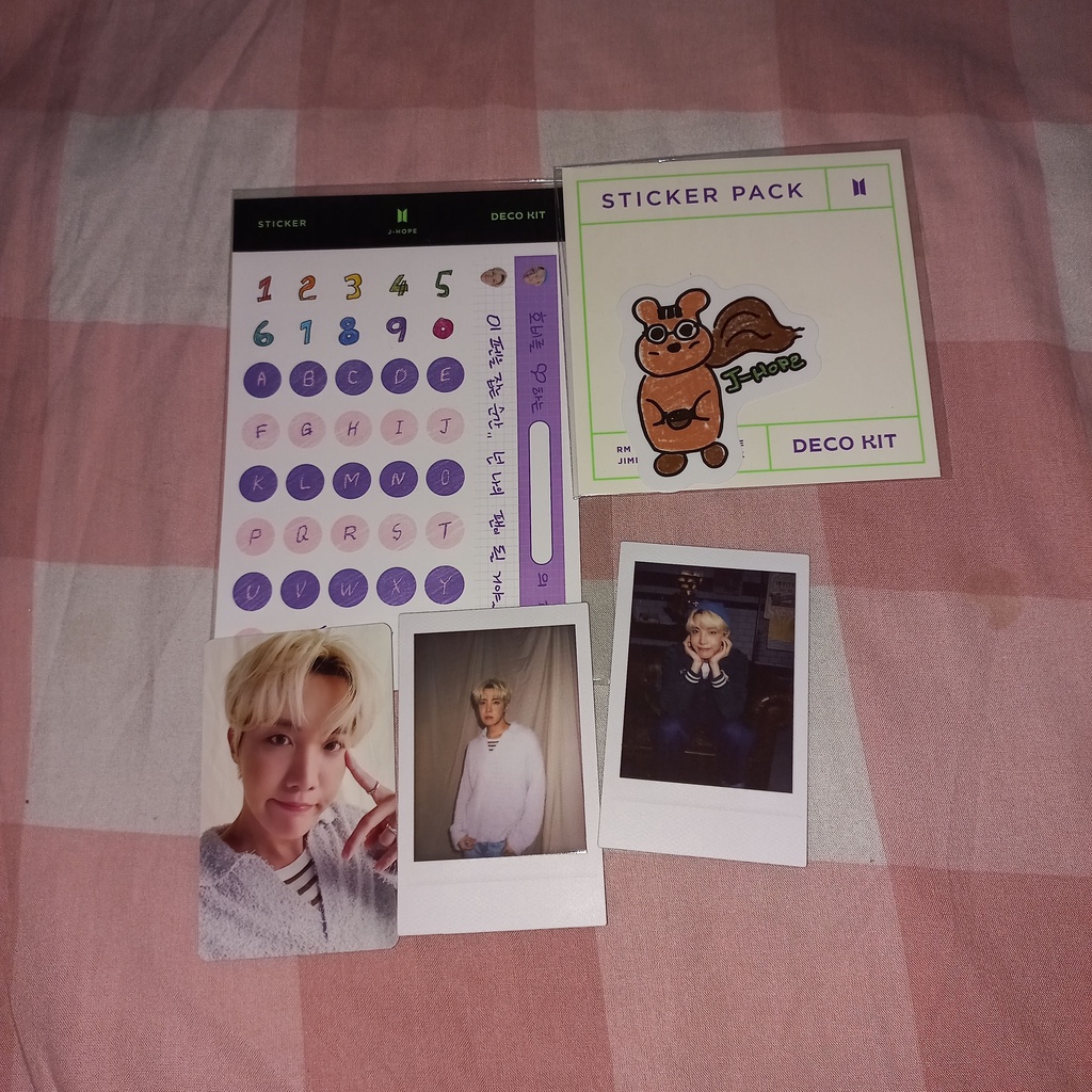 MEMBER SET BTS DECO KIT JHOPE