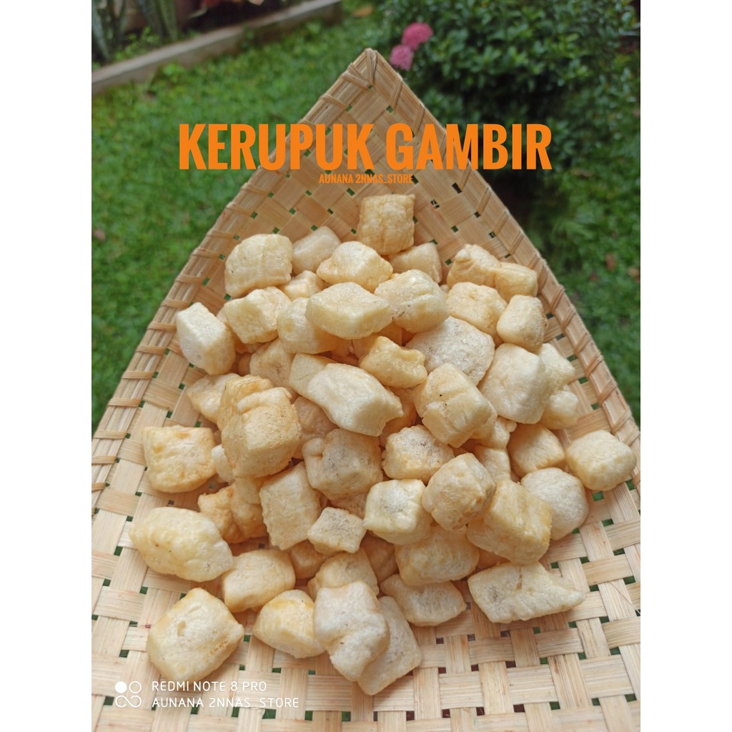 

KERUPUK GAMBIR / KRUPUK TAHU / KERUPUK TAHU KOTAK PULI