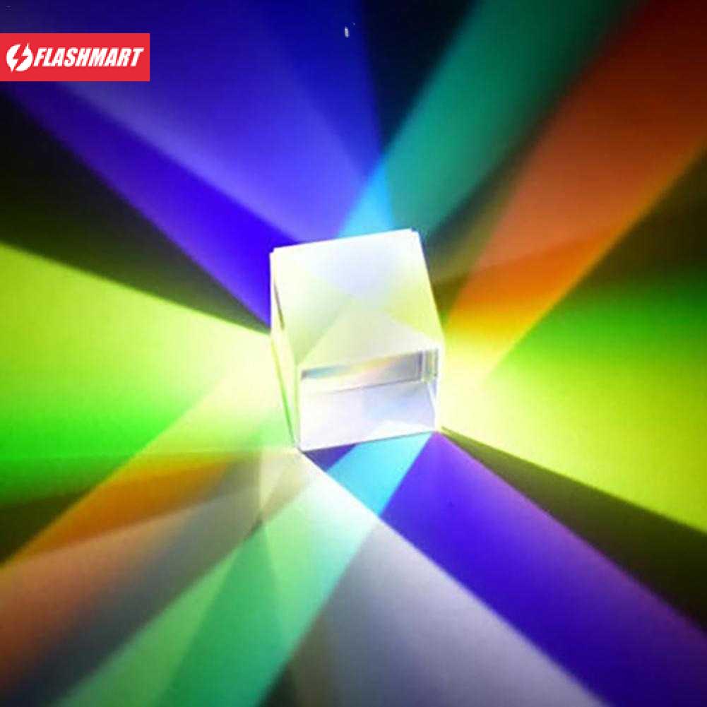 Flashmart Dekorasi Prisma Six Sided Bright Light Cube 12.7 mm - VAH12