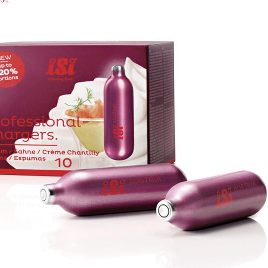 

➧ iSi CREAM CHARGERS 10 PCS / WHIPPED CREAM CHARGER / Cream Whipper Charger ♙