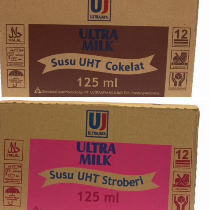 

➺ Ultra Milk UHT 125ml X 40pcs pengiriman dg kargo max 2dus/resi ♤