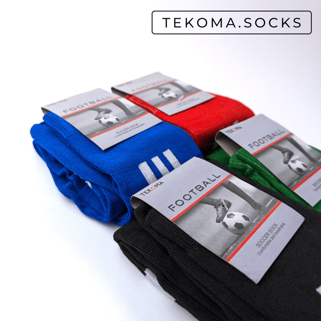 Kaos Kaki Bola / Kaos Kaki Futsal / Kaos Kaki Soccer by Tekoma / Panjang Setengah Betis