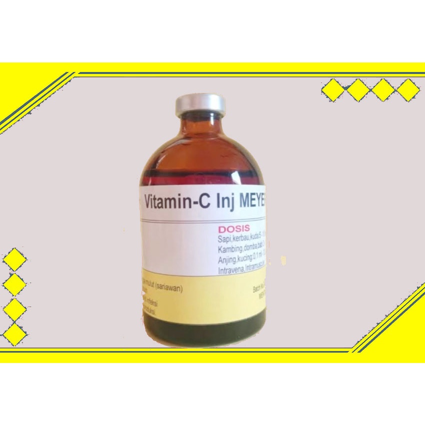 Vit C 20mg Vit B1 20mg Vit B6 10mg Vit B12 300 mcg