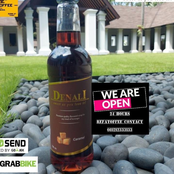 

♞ CARAMEL SYRUP DENALI 750ML ❋
