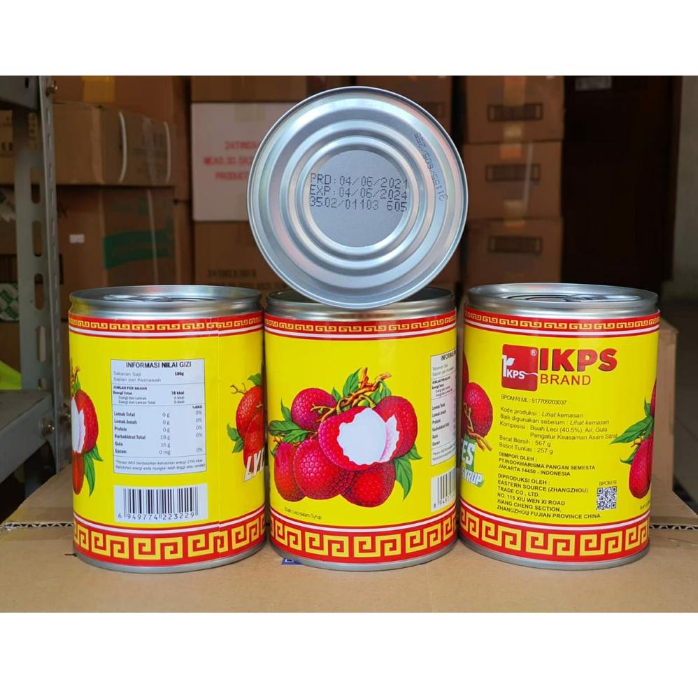 

11.11 Brand LYCHEE in Syrup / Buah Leci Kaleng 565g IKPS