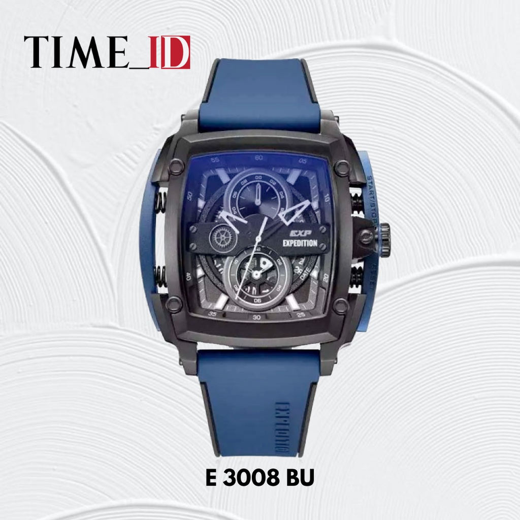 Jam Tangan Expedition E 3008 Blue Pria