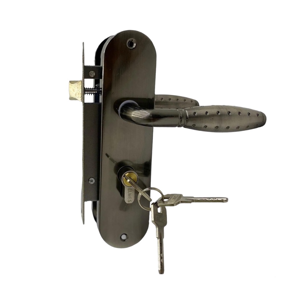 Handle Pintu Bentuk Bulat Komplit / Slot Pintu