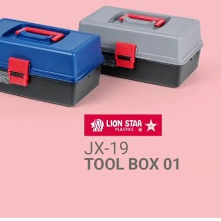 ♘ TOOL BOX JX-19 LION STAR/KOTAK PERKAKAS BERTINGKAT/BOX TAMIYA PANCING ➤