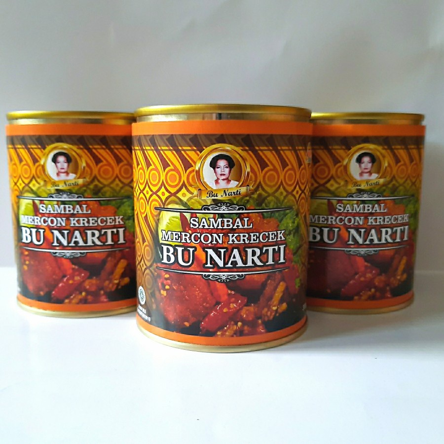 Sambal Mercon Krecek Bu Narti - 300Gram