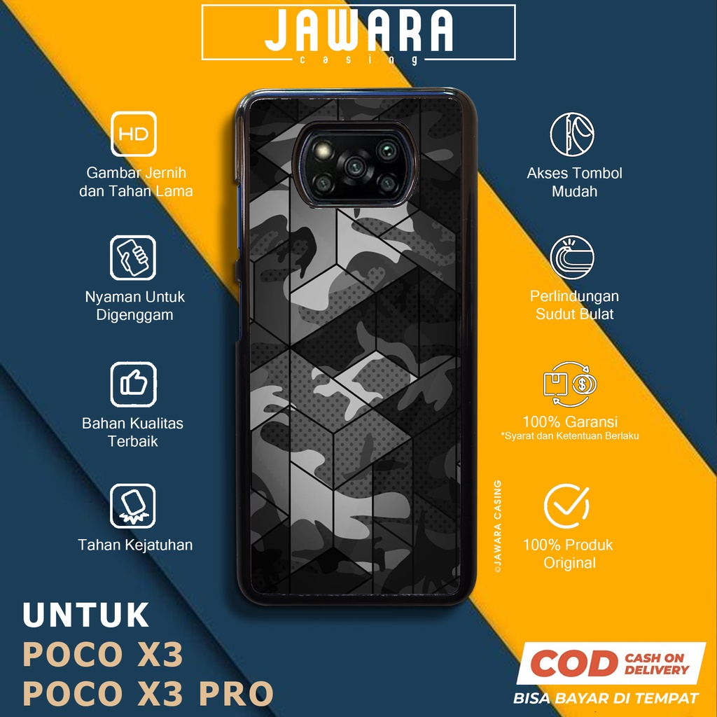Case Poco X3 Poco X3 Pro Casing Poco X3 Poco X3 Pro Jawara Casing [SLDR] Case Glossy Case Aesthetic 