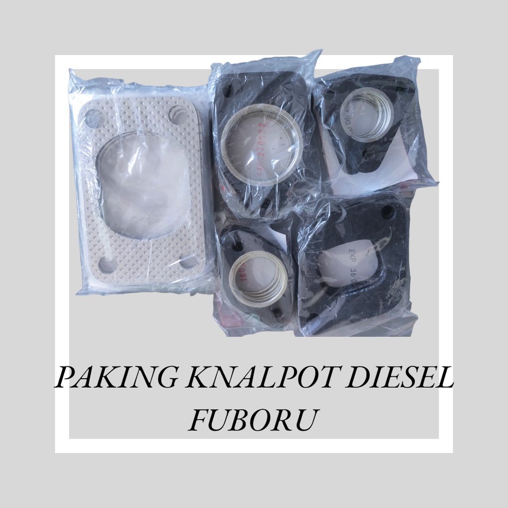 PAKING KNALPOT DONG FENG R 175 2L SB GASKET PERPAK EXHAUST FUBORU