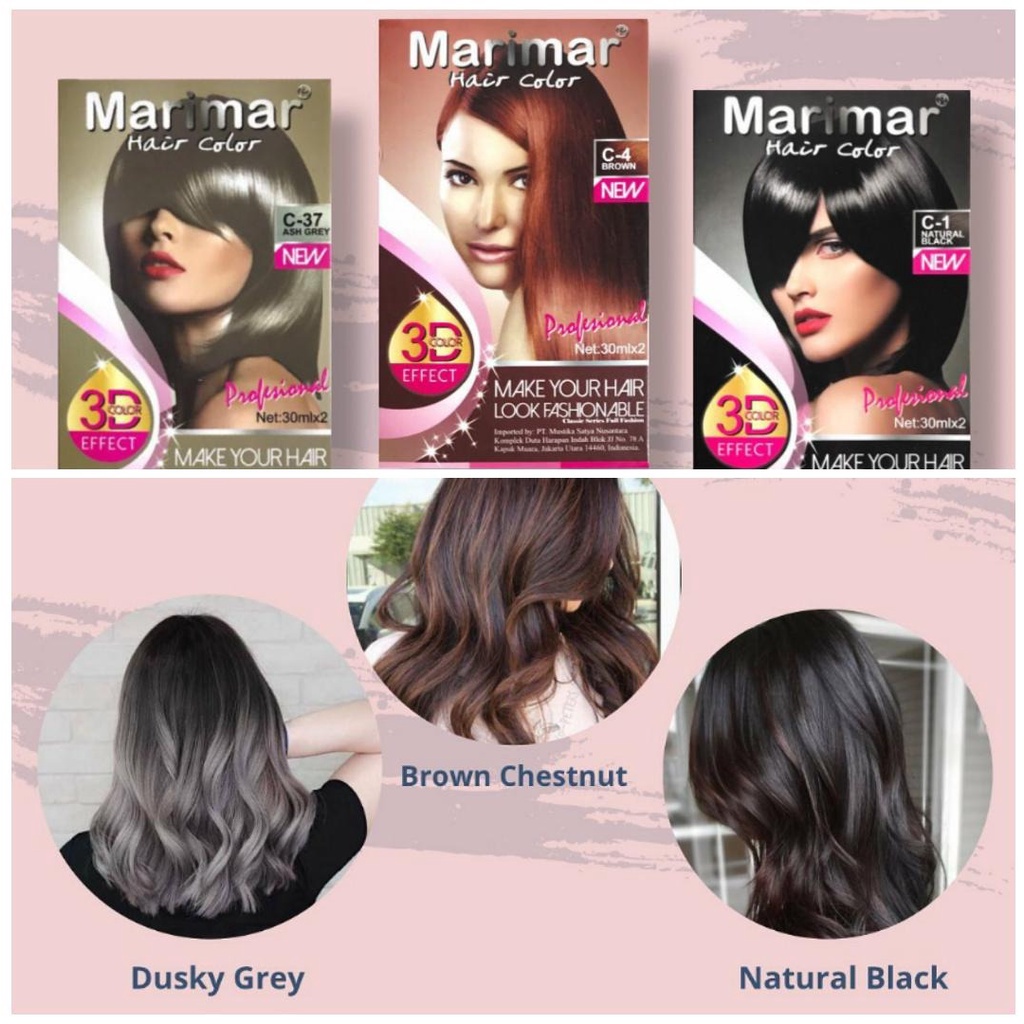 MARIMAR Hair Color 3D Effect 30ml