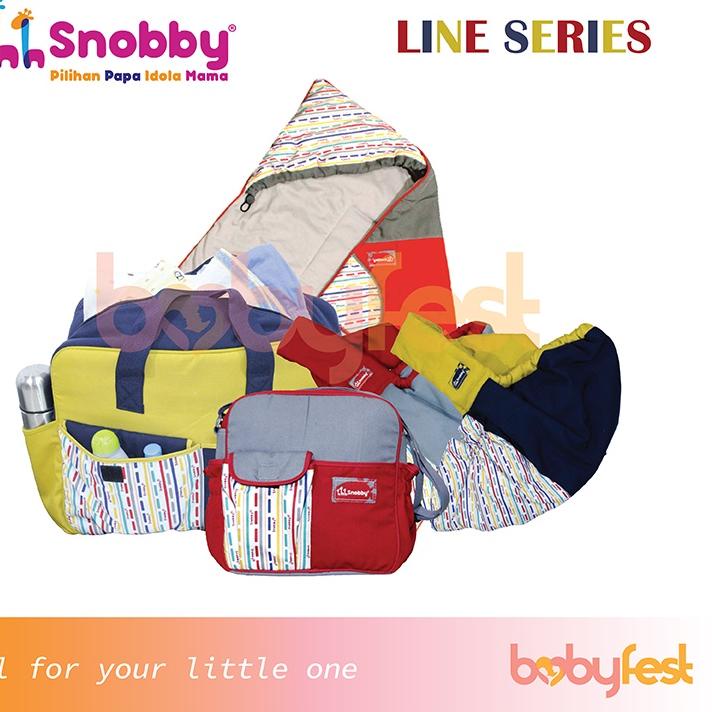 ➲ Snobby Line Series Tas Bayi Gendongan Samping ✧