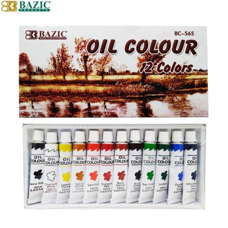 

[ART. 989004] CAT MINYAK / OIL COLOURS BAZIC BC-565