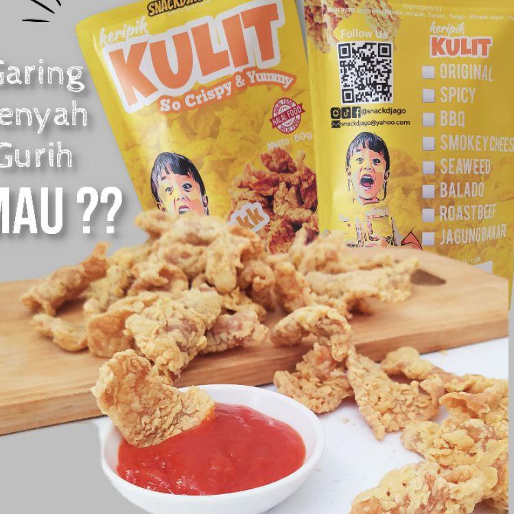 

Dapatkan Sekarang KERIPIK KULIT AYAM CRISPY CHICKEN SKIN KRIPIK USUS AYAM SNACKDJAGO