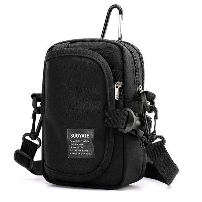 VIRAL Tas Selempang Hp Multifungsi Slingbag Tas Pria Pinggang Suoyate 130