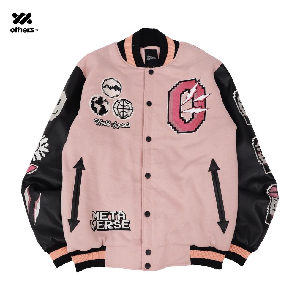 VARSITY JACKET | METAVERSE LIGHT PINK | OTHERSBRAND