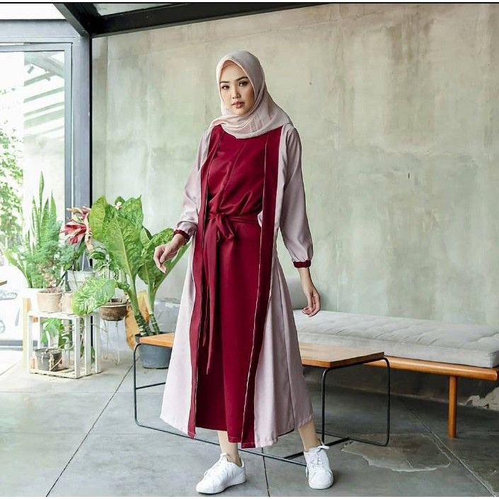 TERMURAH GAMIS ISYANA  DRESS JUMBO