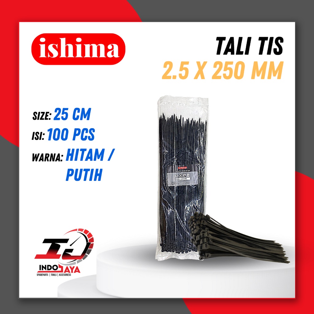 [BAYAR DI TEMPAT] KABEL TIES / 25 CM / 250 MM / ZIP TIE / TIE TIS / TALI TIES TIS/ KABEL TIE / TALI 