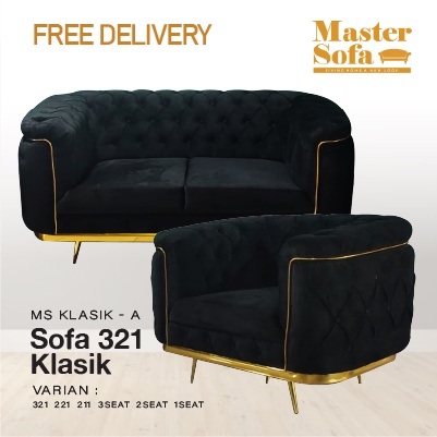 Sofa klasik 321 /sofa design klasik /sofa mewah klasik - RSKLA 1A