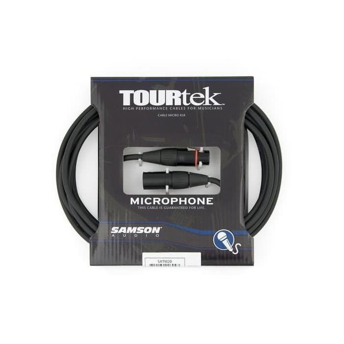 SAMSON 20 FEET TM20 TOURTEK MICROPHONE CABLES TM