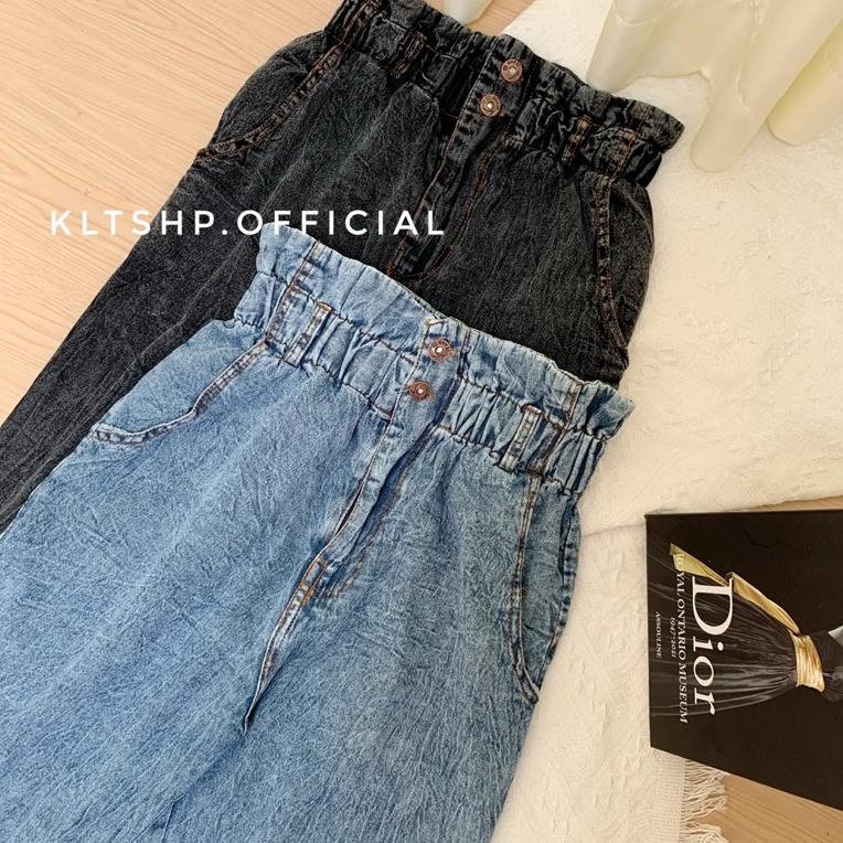 DRAKO BAGGY JEANS // BAGGY JEANS KANCING 2 MURAH BANGET