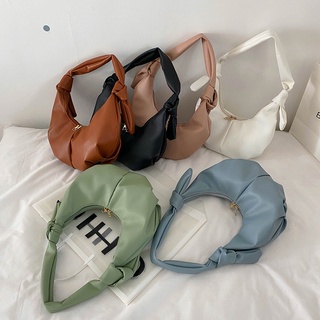 Bag Minimalist Ruched Bag Single Shoulder Bag 10058