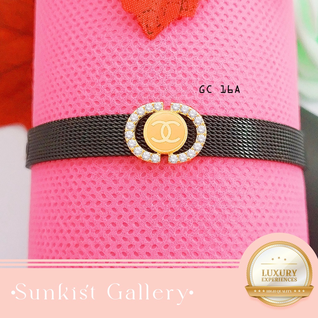 GELANG CHARM EMAS ASLI KADAR 8K DAN EMAS KADAR 6K GELANG WANITA MEWAH BRANDED GELASNG EMAS REMAJA AN