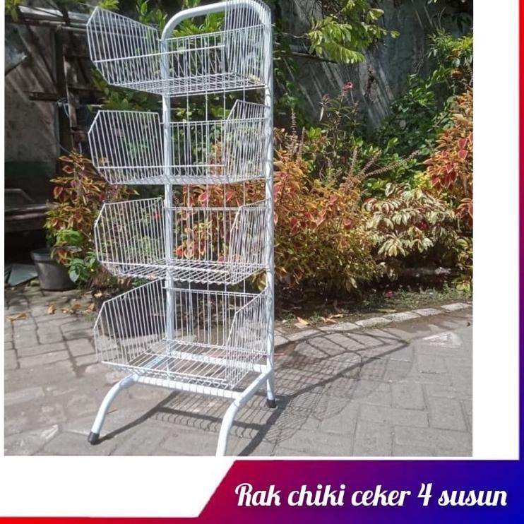 ➲ Rak ciki ceker 4 susun ,rak ciki ceker , rak serbaguna 4 susun,  rak chiki ceker, rak ceker , rak 