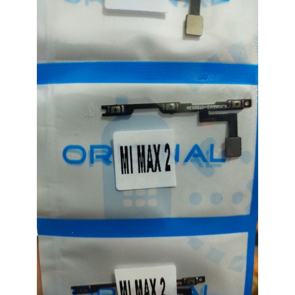 Flexible On off Volume Xiaomi Mi Max 2- Tombol bagian dalam Xiaomi Mi Max2