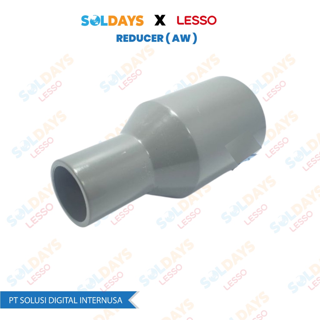Lesso Reducer (AW) 3/4&quot; x 1/2&quot; inch / Reducer (AW) 3/4&quot; / Pipa PVC Fittings